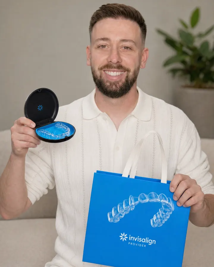 @nepridiprav z etuijem in opornico Invisalign
